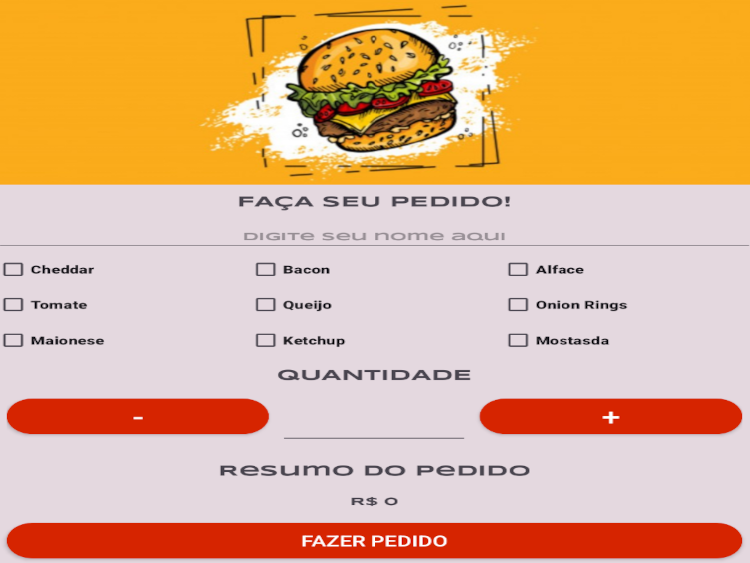 HamburgueriaZ App